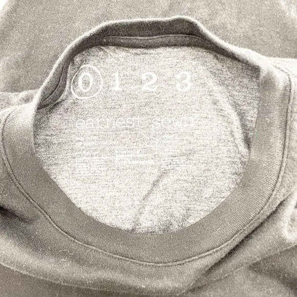 Earnest Sewn Black Crew Neck Basic T Shirt Women's Size M‎ - Picture 3 of 3